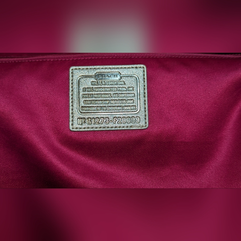 Coach Poppy Daisy Pop C Applique Tote - Picture 9 of 13
